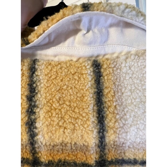 Bandier Sherpa Jacket Women's Plus XXL Yellow Sincerely Jules X Aspen Sherpa B2 - Picture 9 of 12